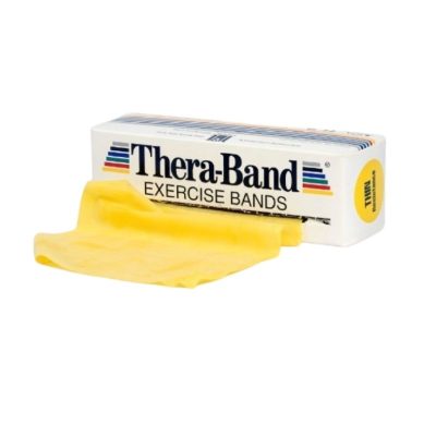 Theraband 5,5 m - žltý, cvičebná guma