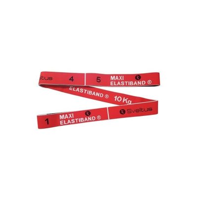 Elastiband - odporový pás 10 kg červený